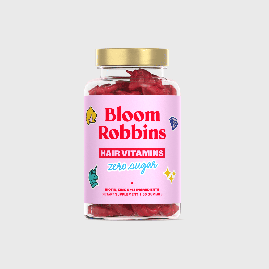 Sugar-free limited edition – hair vitamins with biotin – gummies