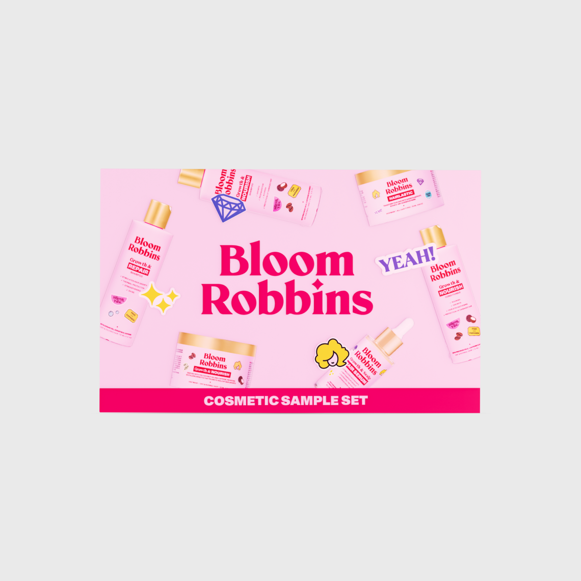 Cosmetics sample box