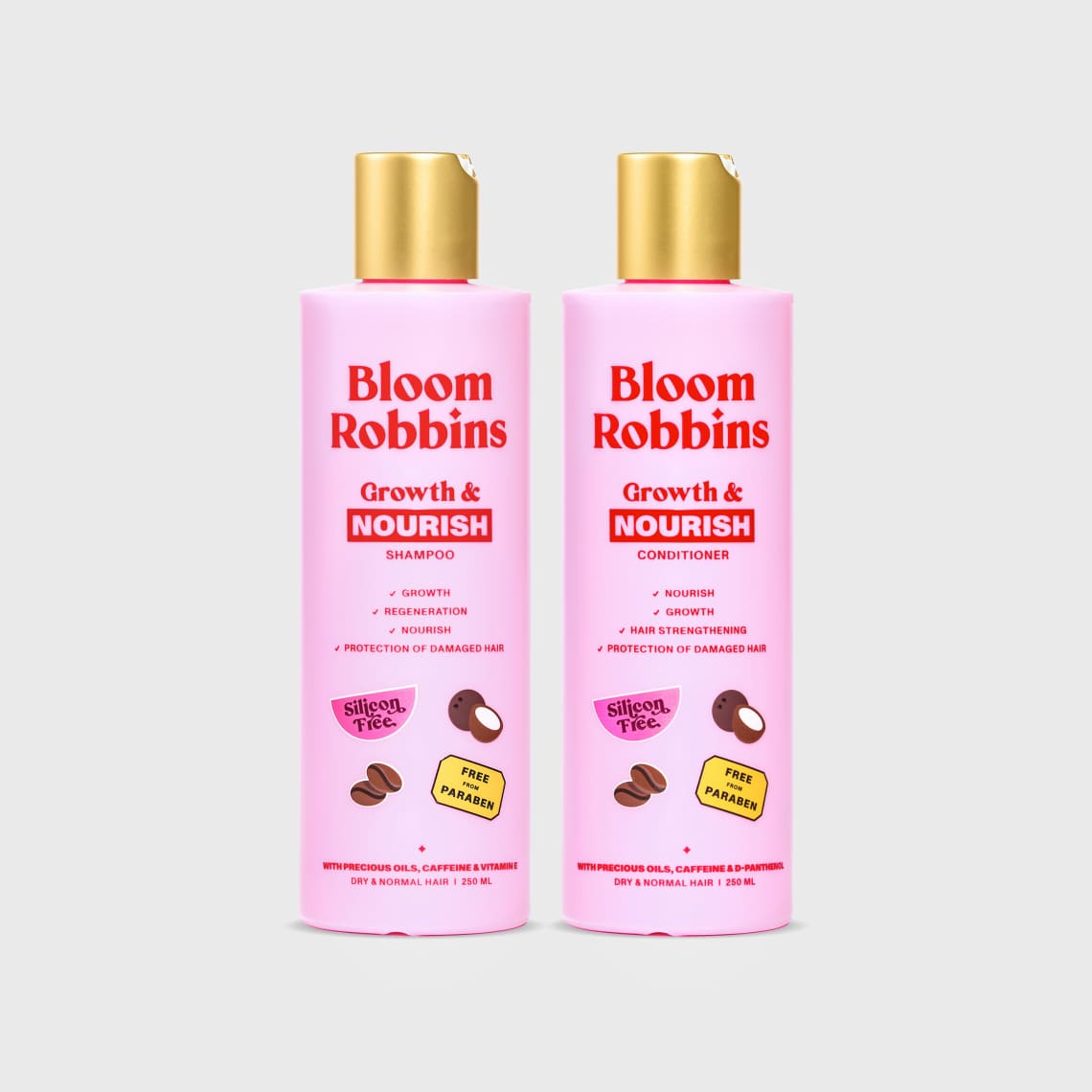 Duo for deep nourishment and hair growth